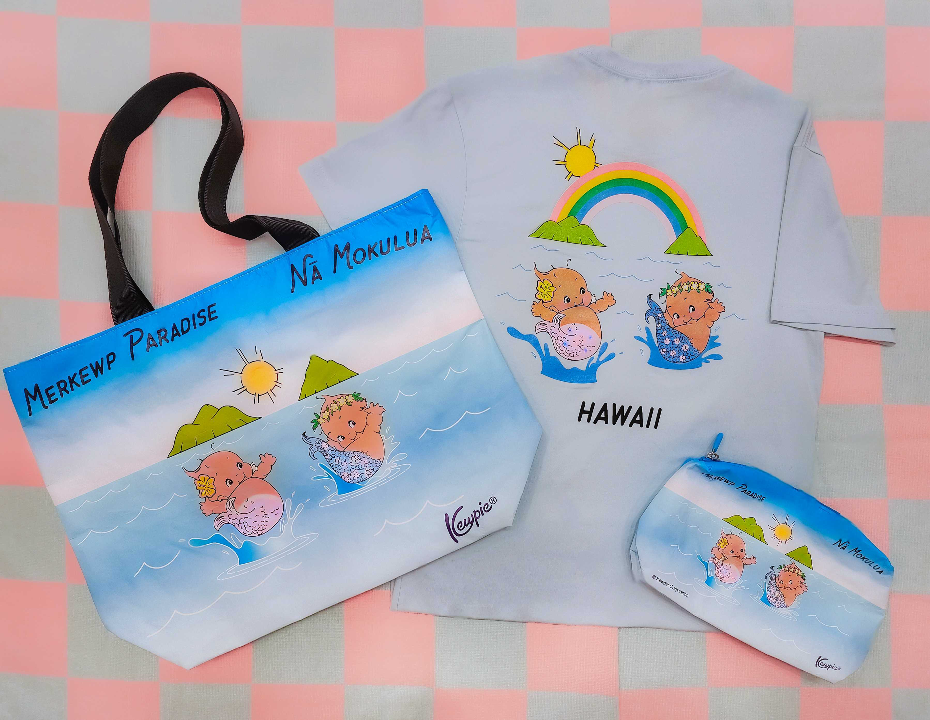 Aloha Kewpie Merkewp Paradise Tyvek Tote