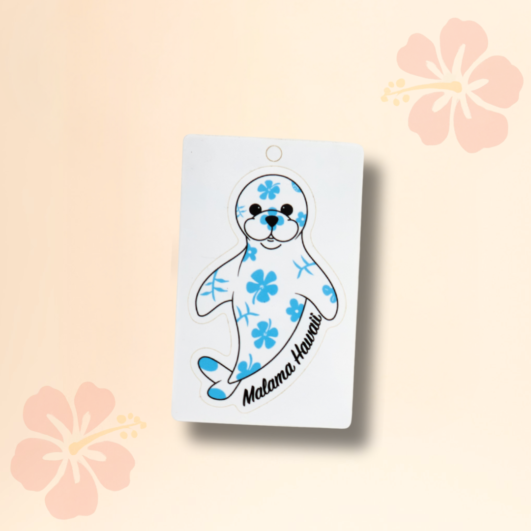 Mālama Hawai'i Monk Seal Sticker