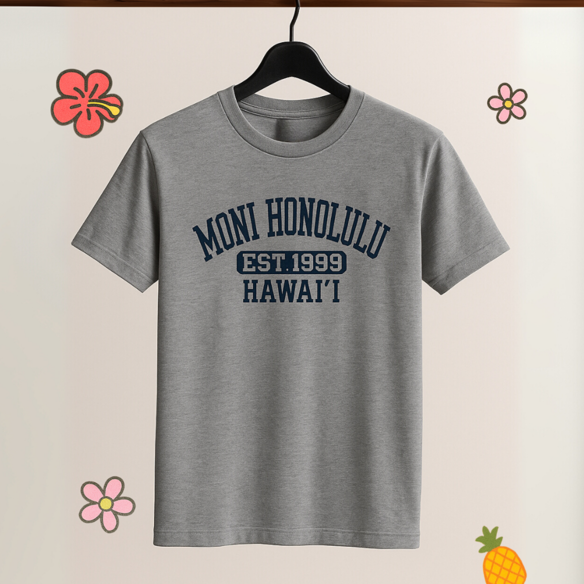 モニ グレーTシャツ