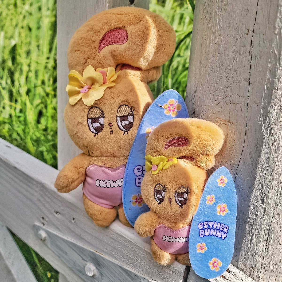 Suntan Esther Bunny Medium Plush