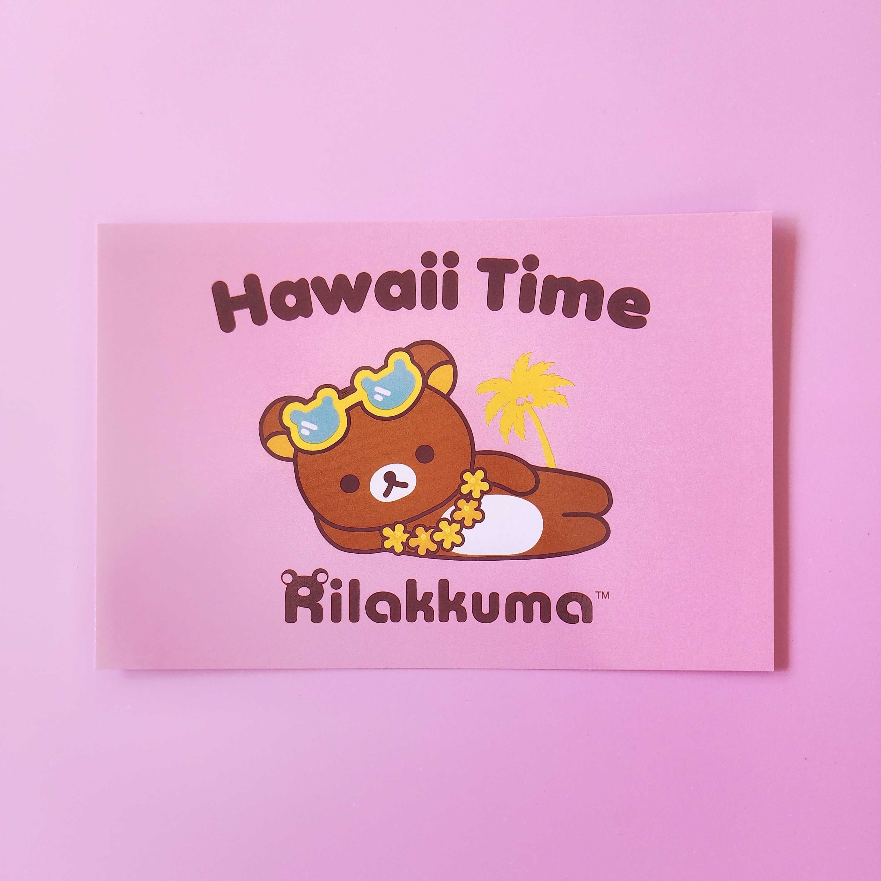 Hawaii Time Rilakkuma Postcards