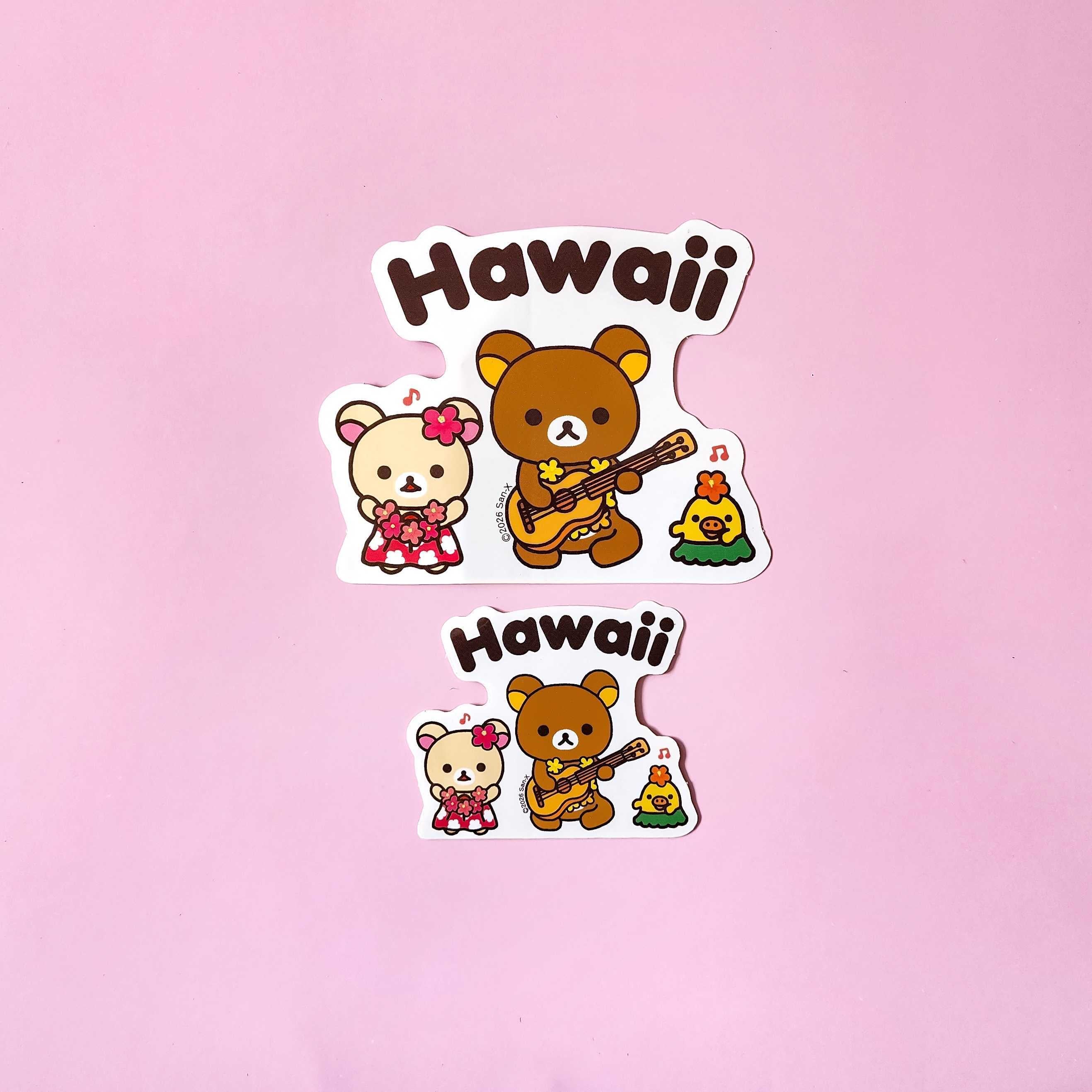 Hawaii Time Rilakkuma Mini Stickers