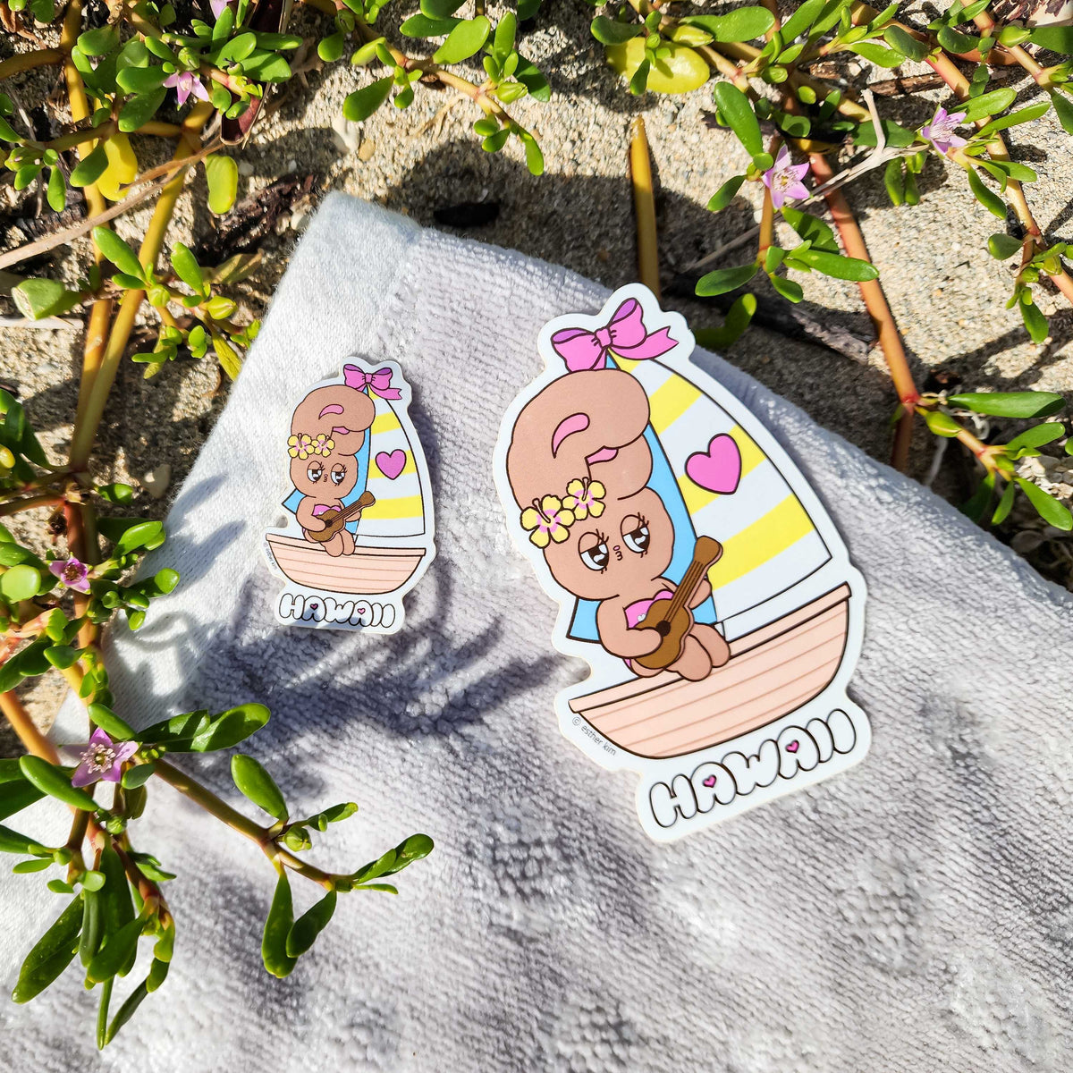 Suntan Esther Bunny Mini Stickers
