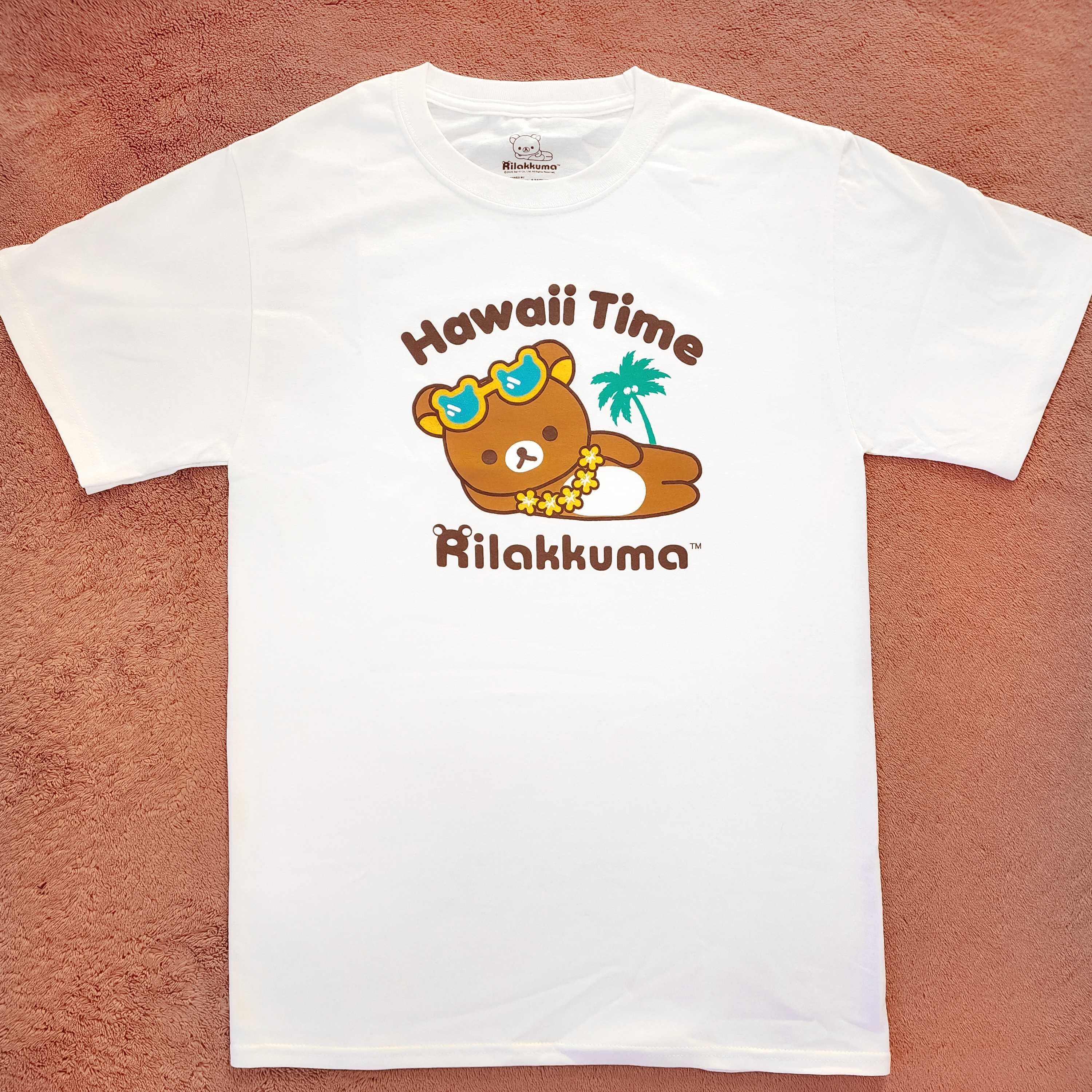 Hawaii Time Rilakkuma Adult Shirt