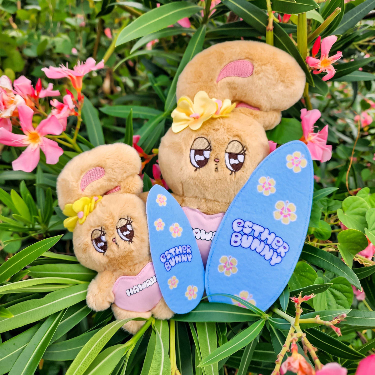Suntan Esther Bunny Medium Plush