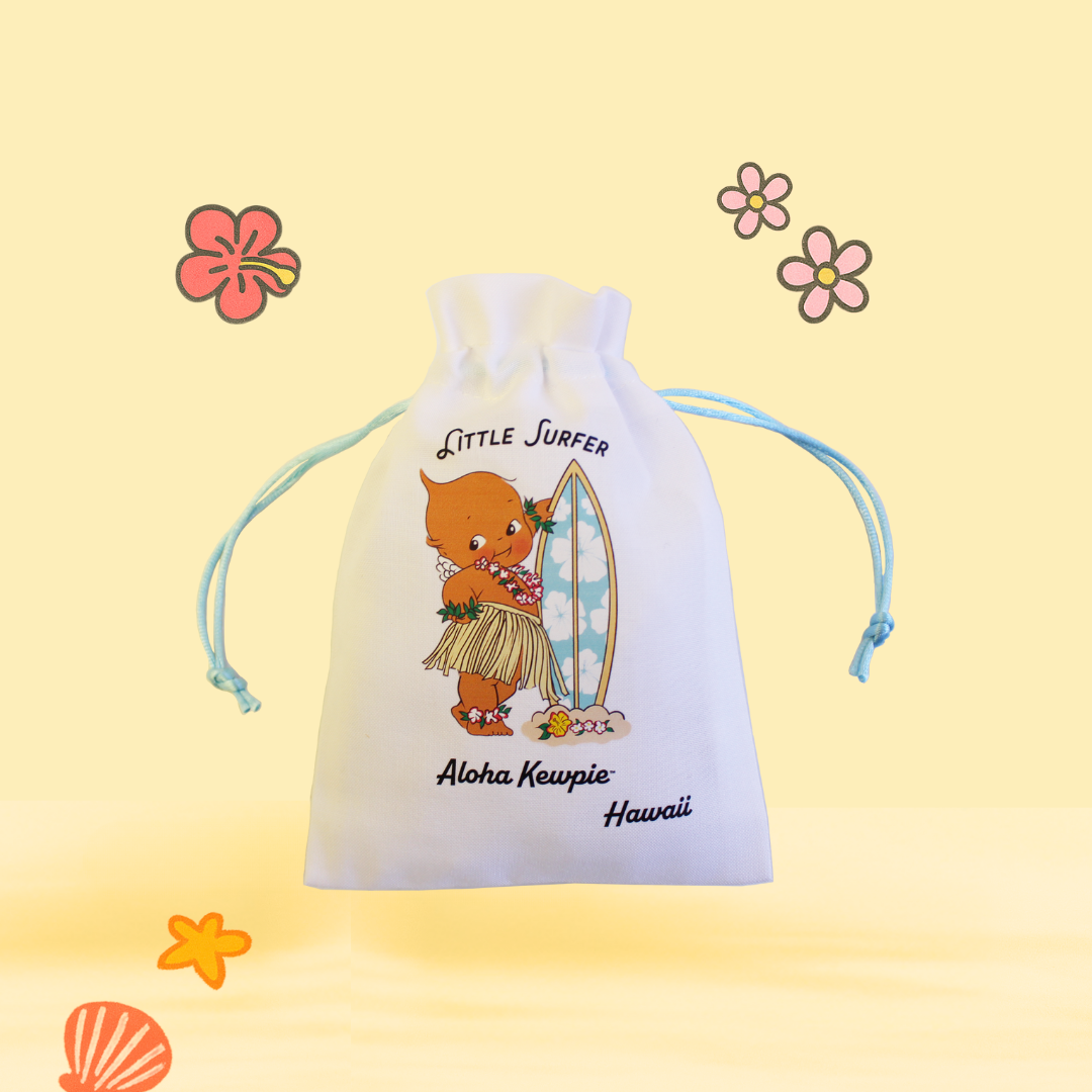 Kewpie Drawstring Pouch