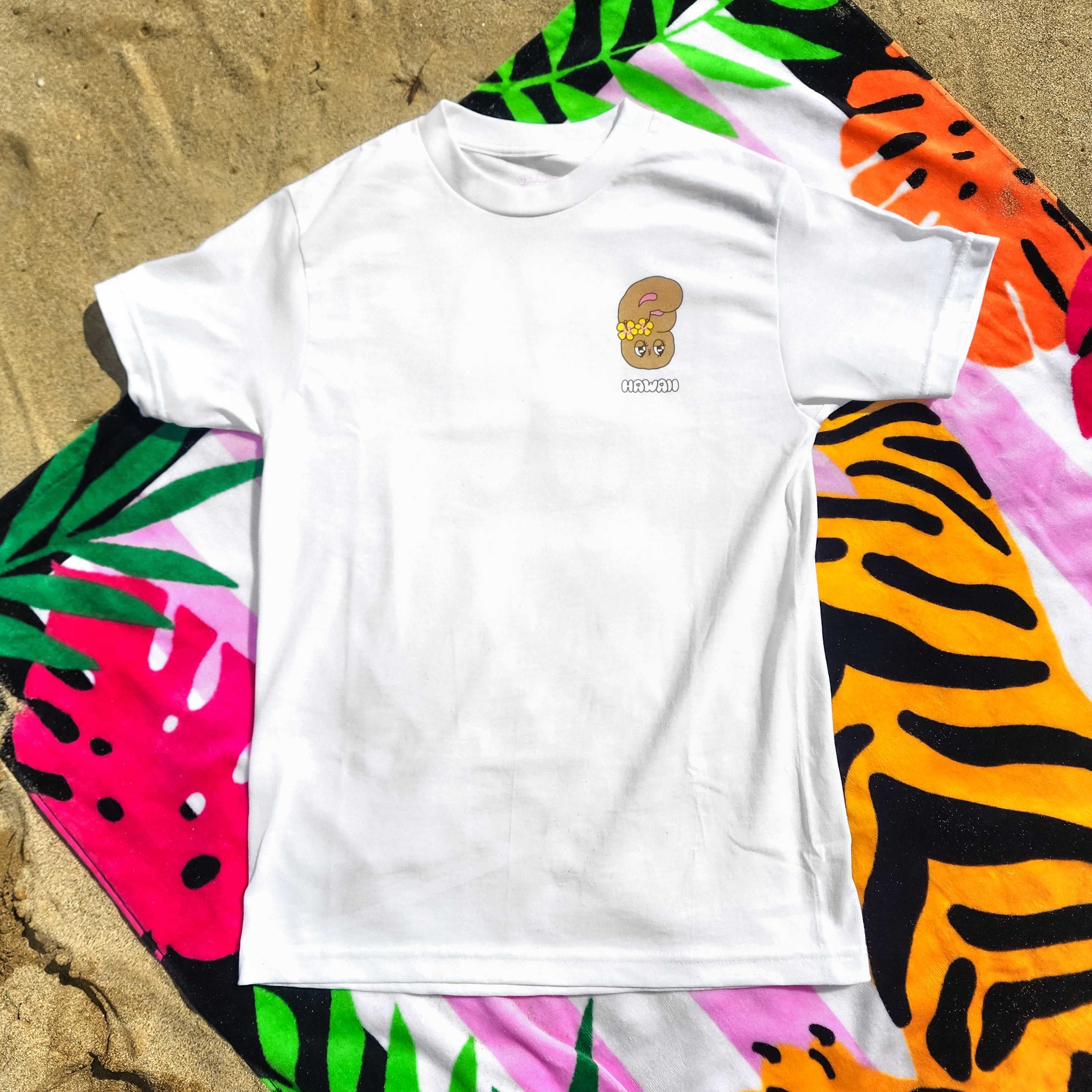 Suntan Esther Bunny White Adult Shirt