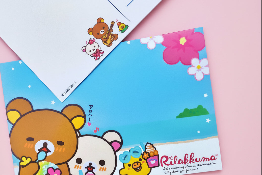 Hawaii Time Rilakkuma Postcards