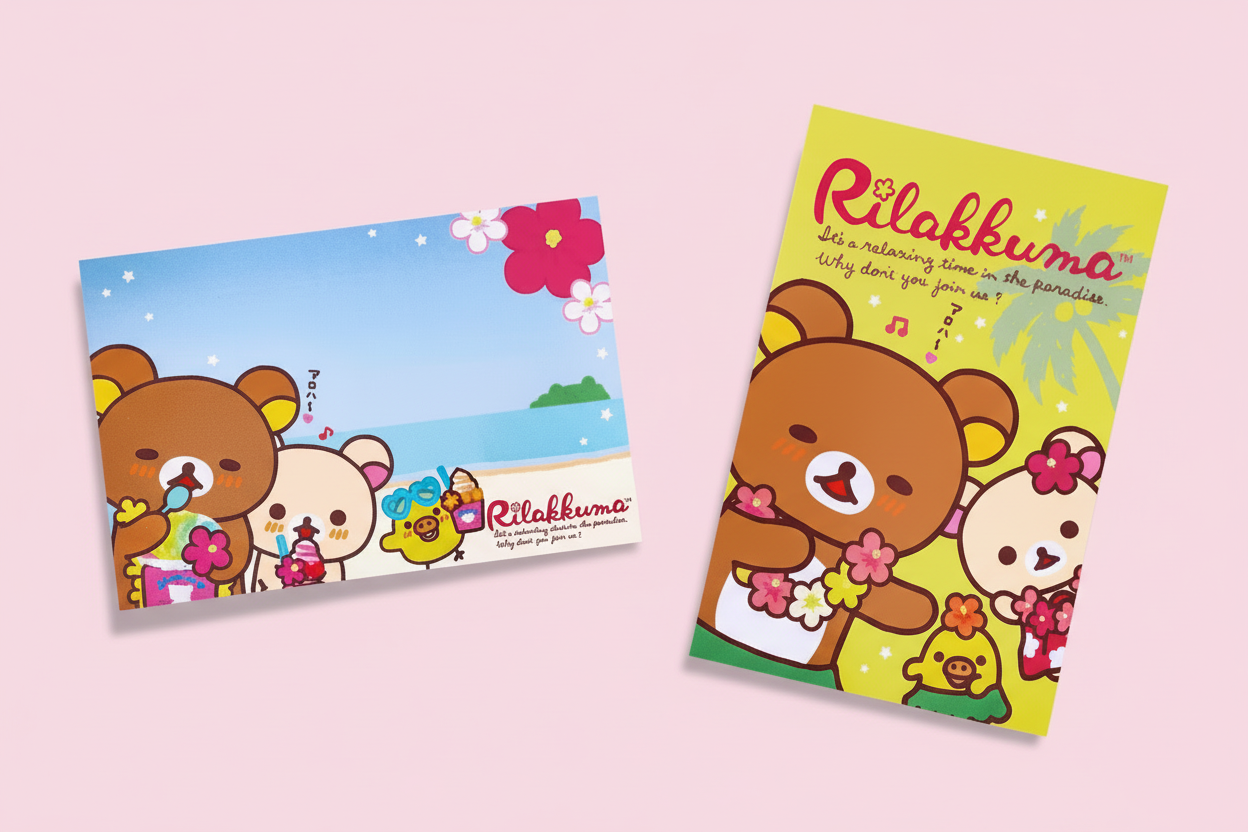 Hawaii Time Rilakkuma Postcards