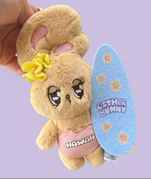 Suntan Esther Bunny Plush Keychain