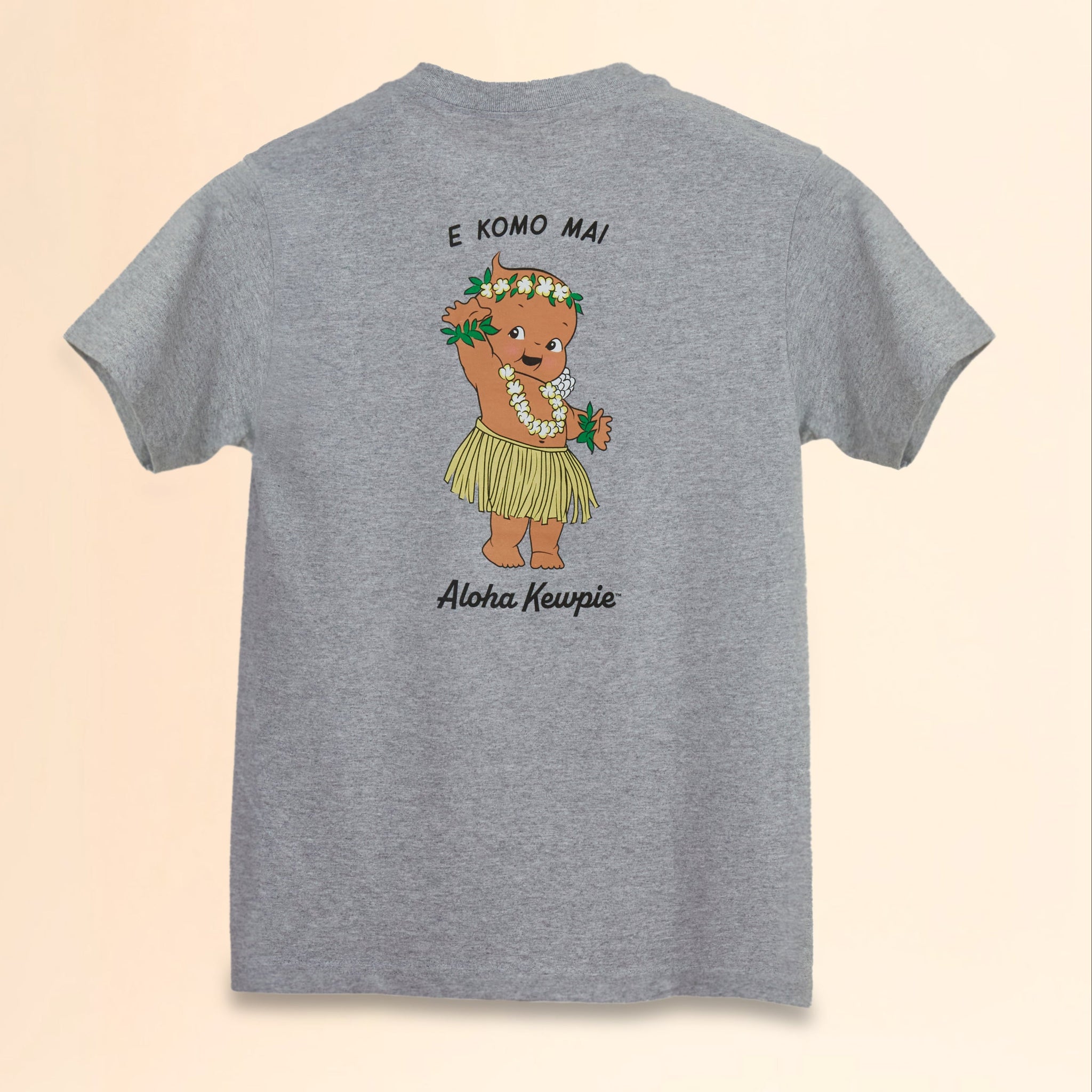 Kewpie「E Komo Mai」ユニセックスTシャツ（大人用）