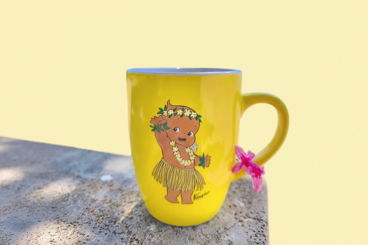 Aloha Kewpie Pastel Mugs