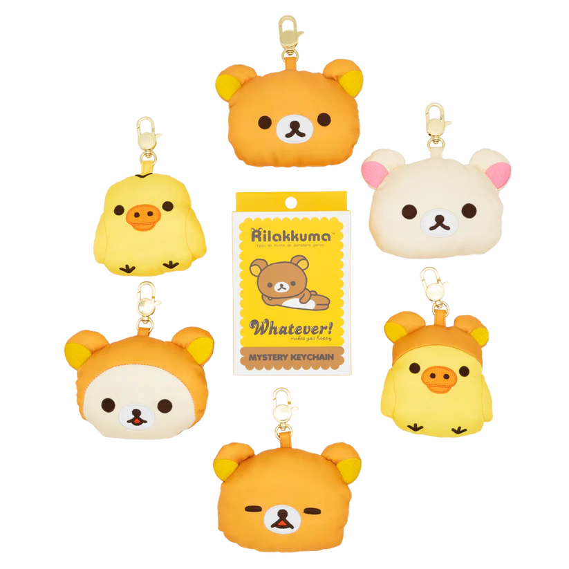 Rilakkuma Puffy Head Blind Box Keychain