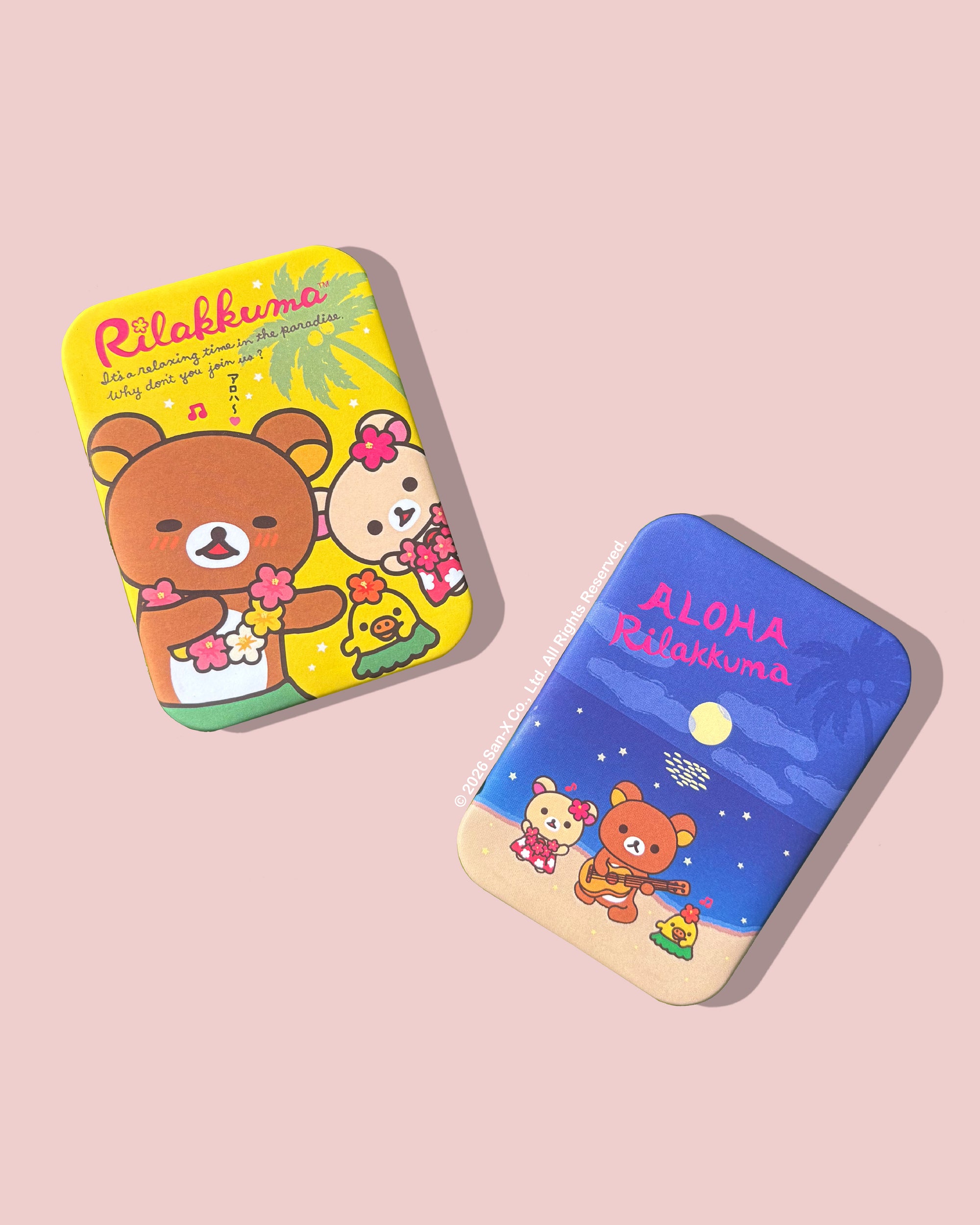 Hawaii Time Rilakkuma Magnets