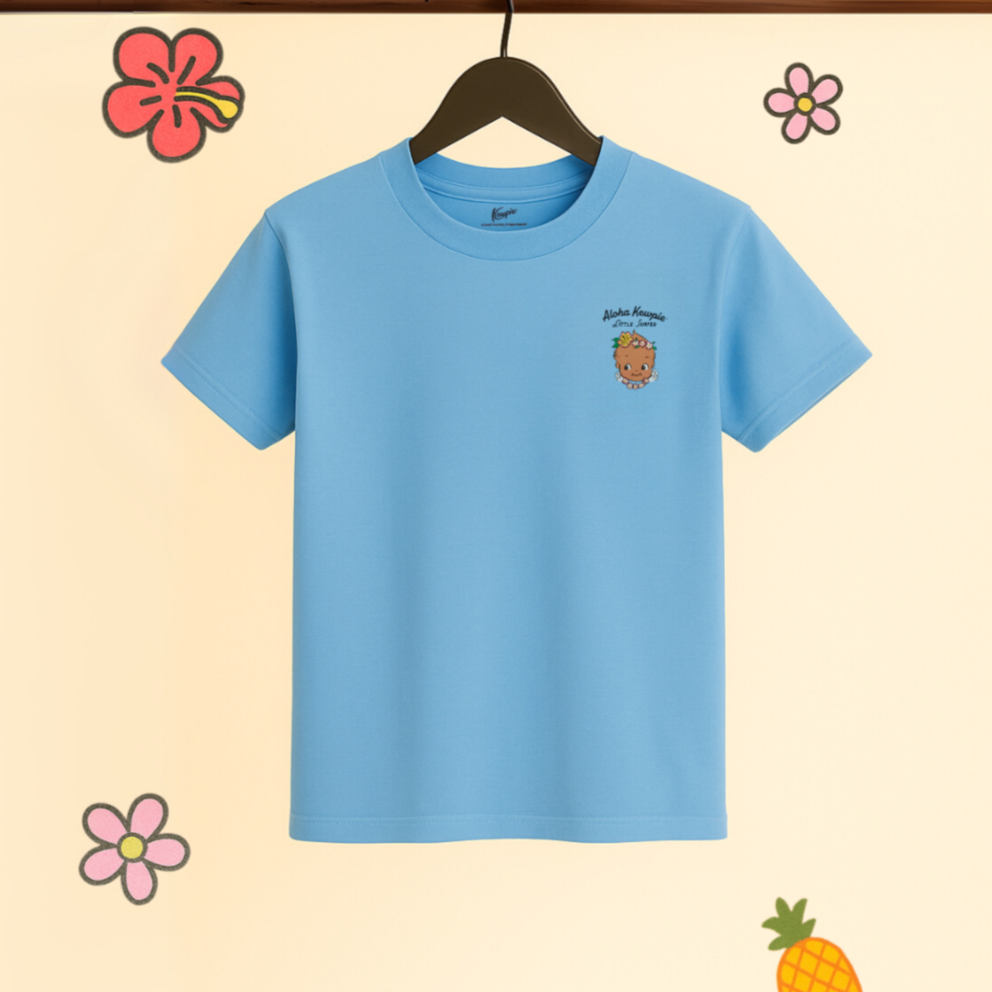 Kewpie「Little Surfer」キッズTシャツ（子ども用）
